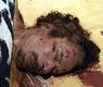 جثة القذافي بوحدة تبريد في مصراتة يوم السبت 