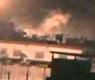 معسكر حوثي في صنعاء يتعرض للقصف 