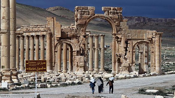 تدمر من المدن التاريخية في سوريا