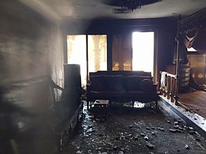 حريق منزل بالفنطاس