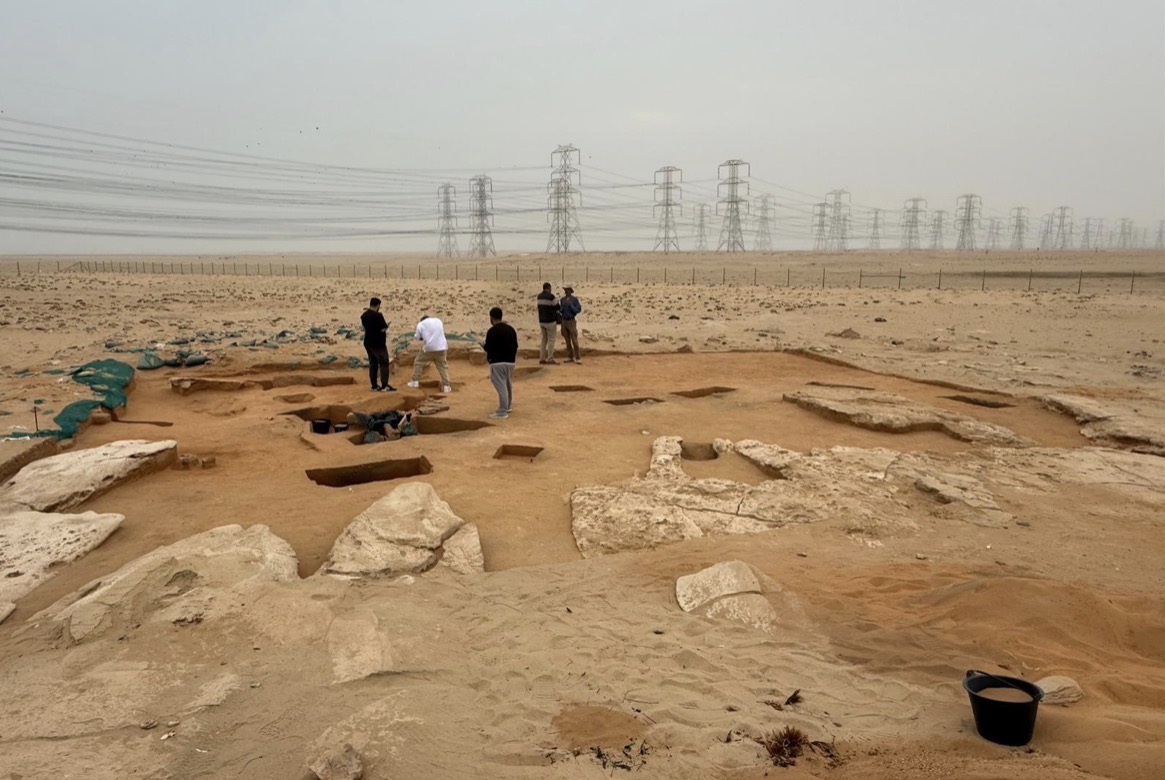                 اكتشاف أثري عمره 7700 سنة في الصبية              