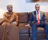 الغانم مع رئيس مجلس الشورى العماني