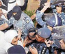 صورة ارشيفية للنجار خلال احداث ديوانية الحربش (الراى)