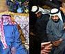 اليحيى بعد عودته للبلاد - والماجد بين عدد من أقاربه (من التويتر) 