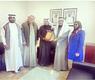 الدكتور نايف المطيري مكرما الدكتور مناف بهبهاني