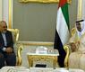 الرئيس الاماراتيووزير الخارجية الايراني