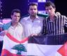 مراد مع عبد المجيد وايلي بعد اعلان النتيجة 