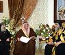 الشيخ علي جراح الصباح يسلم رسالة خطية إلى الأنبا تواضروس الثاني