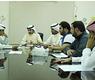 الحسيني خلال لقائه اتحاد التطبيقي