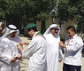 بعض الطلاب خلال الفعالية