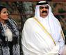 أمير قطر وزوجته