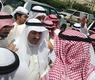 البراك لدى وصوله لديوان بعد الحكم - تويتر