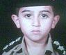 صورة لماجد الشمري في طفولته