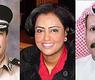 فيصل النواب وهيلة المكيمي وعبدالفتاح العلي