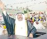 سمو الأمير الوالد الراحل المغفور له الشيخ سعد العبد الله السالم الصباح