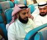 النائب الحربش اثناء توجه للحدود التركية