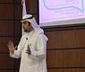 بسام العبدان خلال المحاضرة