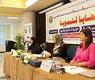 د ندى المطوع وعروب الرفاعي تتوسطه د السجاري 