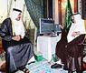 خادم الحرمين يستقبل أمير قطر