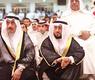 الشعيب والامير يتقدمان صفوف المصلين