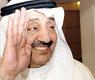 الخرافي مودعا الصحافيين امس قبل بدء اجازته الصيفية