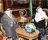 رئيس الوزراء مع خادم الحرمين الشريفين