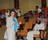 الاستاذة جورجينا ابراهيم اثناء المحاضرة