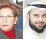 النائب جمعان الحربش والوزيرة موضي الحمود