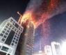 الحريق الذى أتى على 8 طوابق فى العاصمة