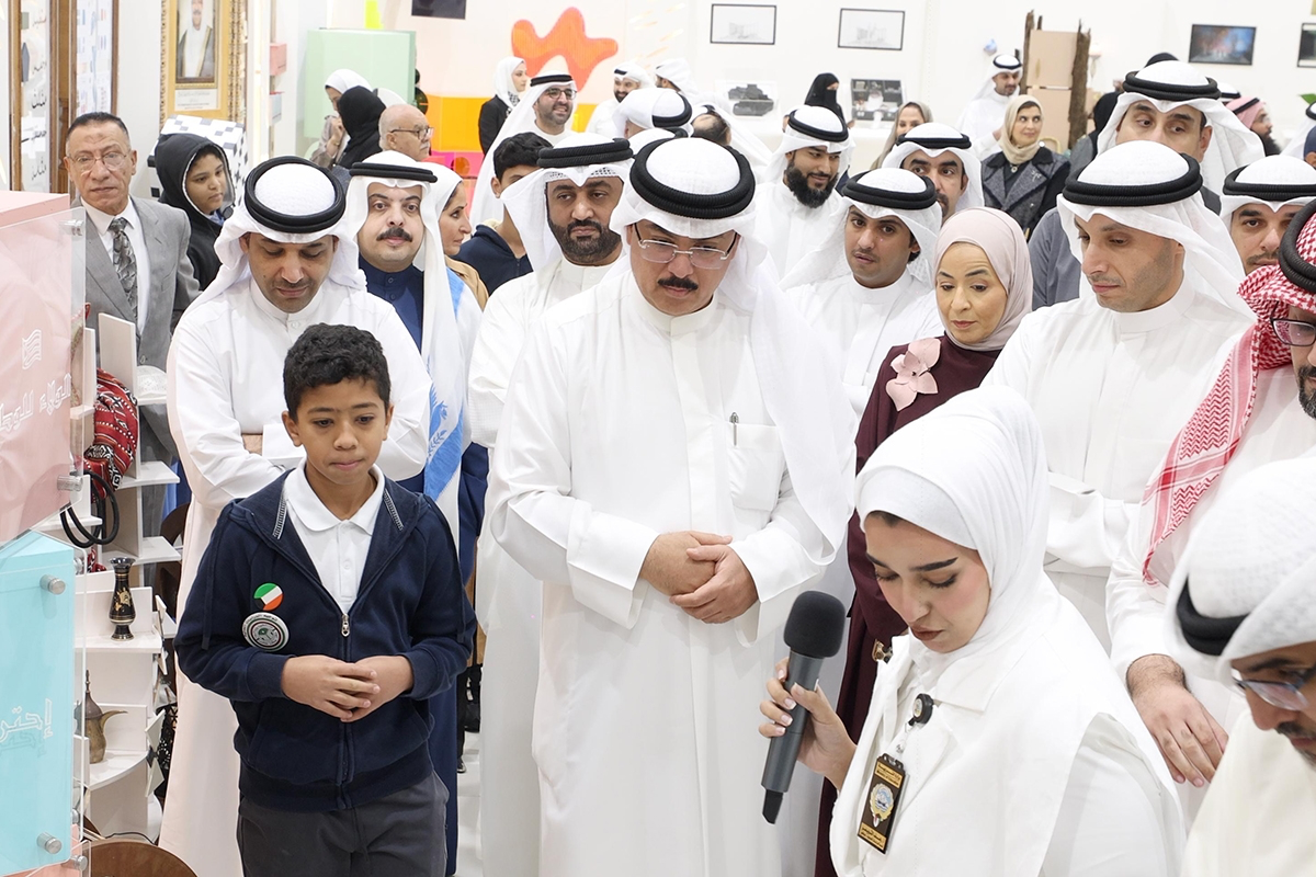 الطبطبائي نفتتحاً إكسبو المنهج